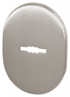 Накладка Fuaro (Фуаро) на сувальдный замок ESC.S.SF/OV.475 (ESC 475) SN мат.никель