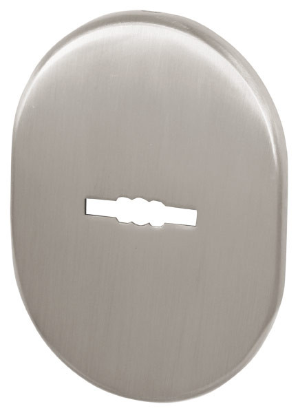 Накладка Fuaro (Фуаро) на сувальдный замок ESC.S.SF/OV.475 (ESC 475) SN мат.никель