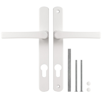 Ручка Punto (Пунто) на планке HANDLE.92.25.67-75 RAL 9016 белый