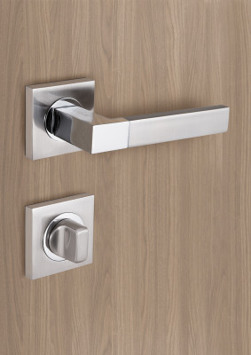 Ручка Fuaro (Фуаро) раздельная K.KM52.ETHNO (ETHNO KM) SN/CP-3 матовый никель/хром