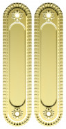 Ручка Armadillo (Армадилло) для раздвижных дверей SH.CL152.010 (SH010/CL) GOLD-24 золото 24К
