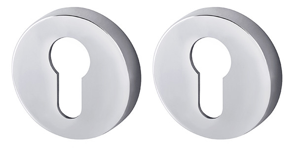 Накладка Armadillo (Армадилло) под цилиндр ET.R.URB52 (ET URB) CP-8 хром