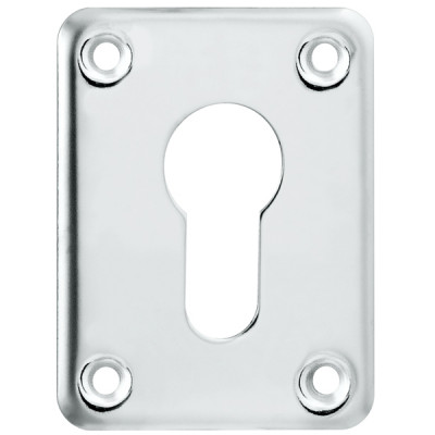 Декоративная Punto (Пунто) накладка ESC083/C-SS (нержавейка) на цилиндр (1 шт.) тех.упак.