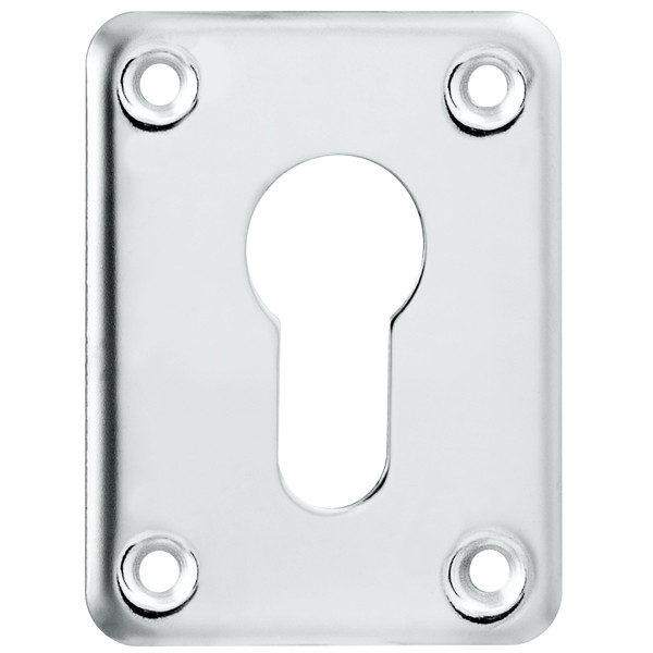 Декоративная Punto (Пунто) накладка ESC083/C-SS (нержавейка) на цилиндр (1 шт.) тех.упак.