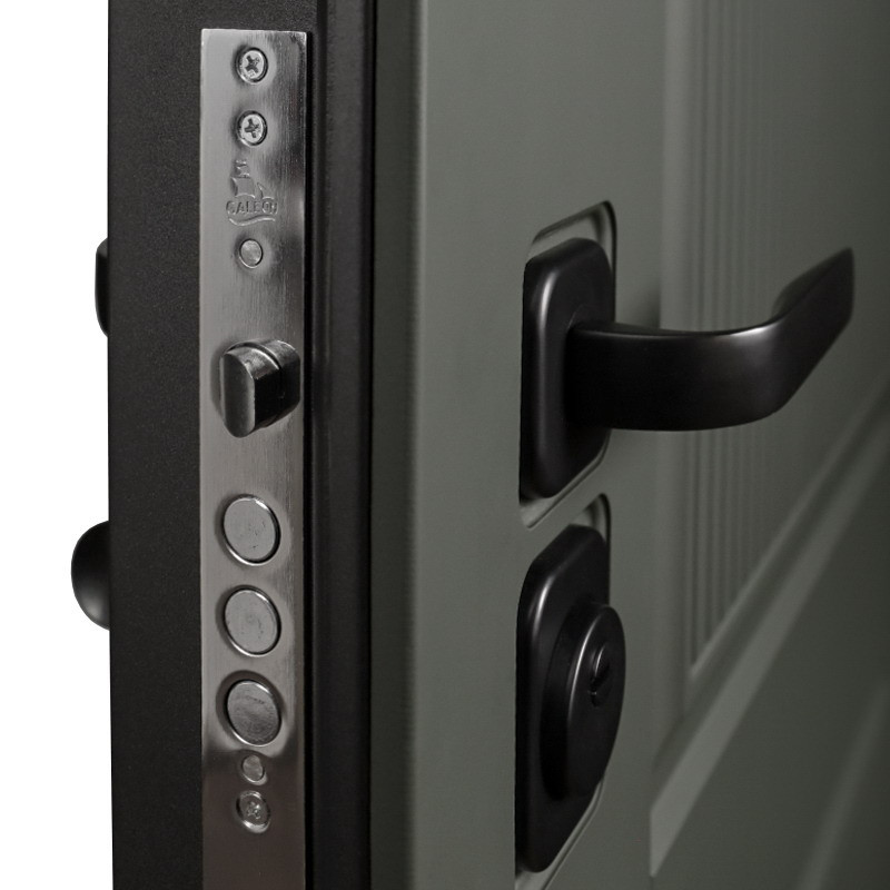 Стальная дверь "Scandi" с зеркалом