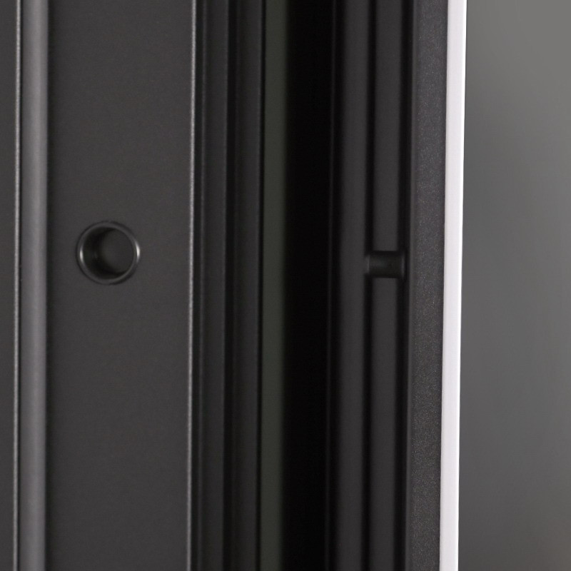 Стальная дверь "Scandi" с зеркалом