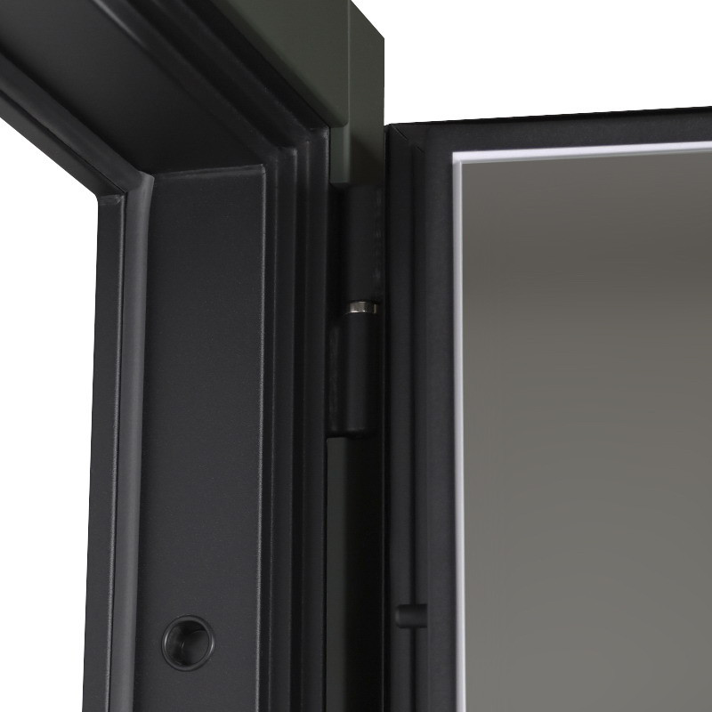 Стальная дверь "Scandi" с зеркалом