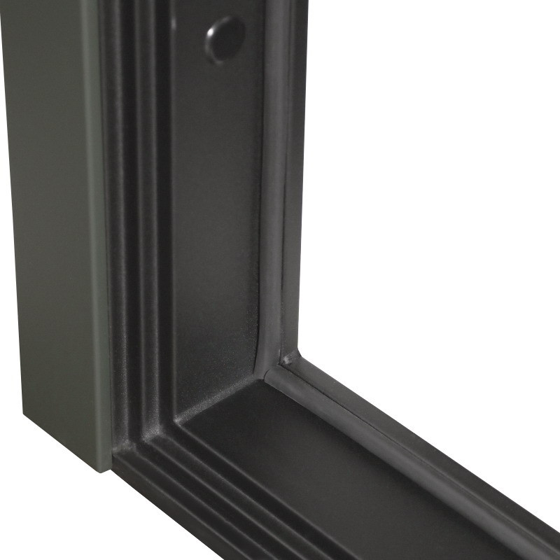 Стальная дверь "Scandi" с зеркалом