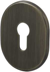 Накладка Fuaro (Фуаро) на цилиндр ESC.C.SF/OV.473 (ESC 473) AB зелёная бронза