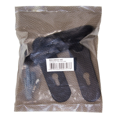 Ручка Fuaro (Фуаро) дверная FP.DH172.0433 NE (DH-0433 NE) (9x140) с пружиной BL-24 черный