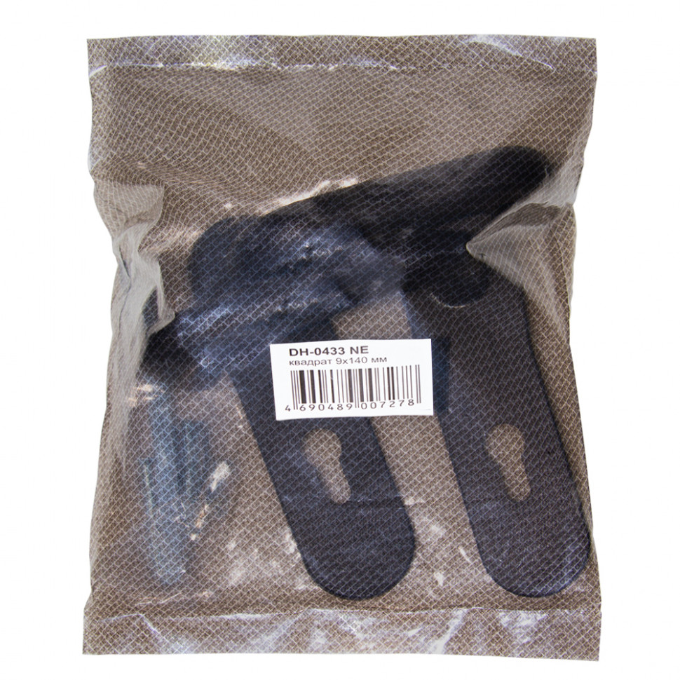 Ручка Fuaro (Фуаро) дверная FP.DH172.0433 NE (DH-0433 NE) (9x140) с пружиной BL-24 черный