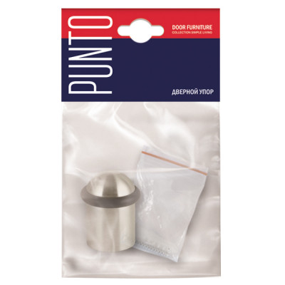 Упор Punto (Пунто) дверной напольный DFIX/F40 (DS PF-40) BL-24 черный