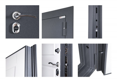 Стальная дверь "Антарктида" (терморазрыв 3к)