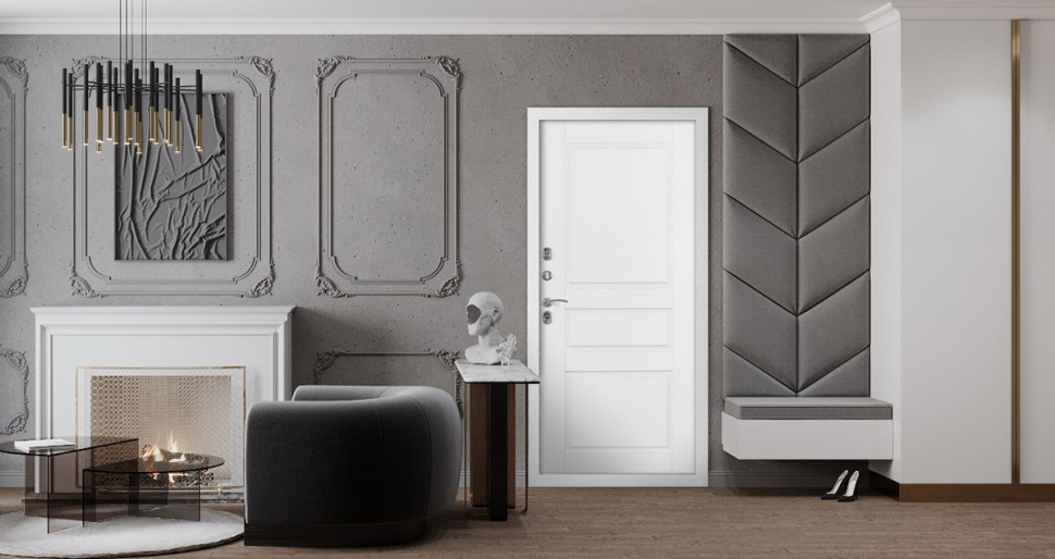 Стальная дверь "Антарктида" (терморазрыв 3к)