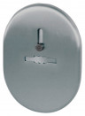 Накладка Fuaro (Фуаро) на сувальдный замок ESC.S-lift.SF/OV.476 (ESC 476) с шторкой SN мат.никель