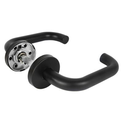 Ручка Fuaro (Фуаро) раздельная R.DSS201-0203/19 (DSS-0203/19) (INOX 201) BLACK