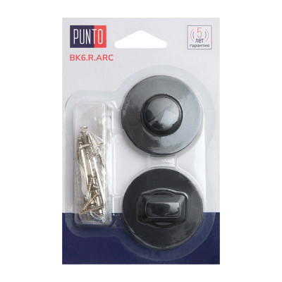 Ручка Punto (Пунто) поворотная BK6.R.ARC.R52 (BK6 ARC) BL-24 черный