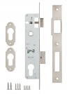 Корпус Kale kilit (Кале килит) узкопрофильного замка с защёлкой 153 (25 mm) w/b (никель)
