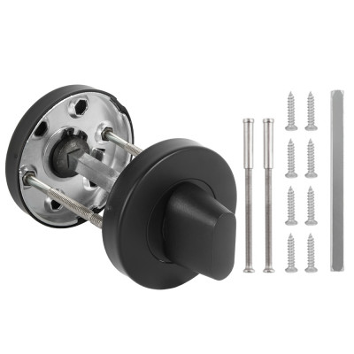 Ручка Fuaro (Фуаро) поворотная BK6.R.DSS201-02 (DSS-02-BK6) (INOX 201) BLACK