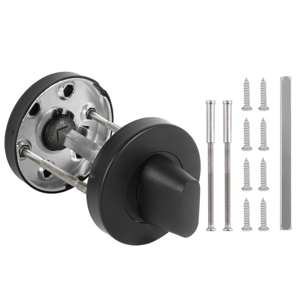 Ручка Fuaro (Фуаро) поворотная BK6.R.DSS201-02 (DSS-02-BK6) (INOX 201) BLACK