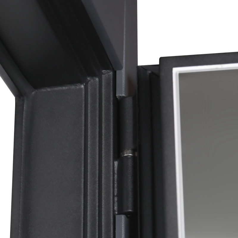 Стальная дверь "Forest" с зеркалом