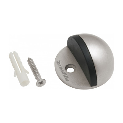 Упор Armadillo (Армадилло) дверной напольный STOPPER/ZA003 (DH003ZA ) SN-3 мат.никель