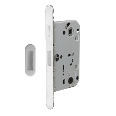 Магнитная Armadillo (Армадилло) защелка WC с ответной планкой GRAVITY.PRO G01.196.50.96 CP хром