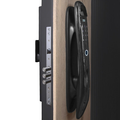 Стальная дверь «Конструктор» с биометрическим замком