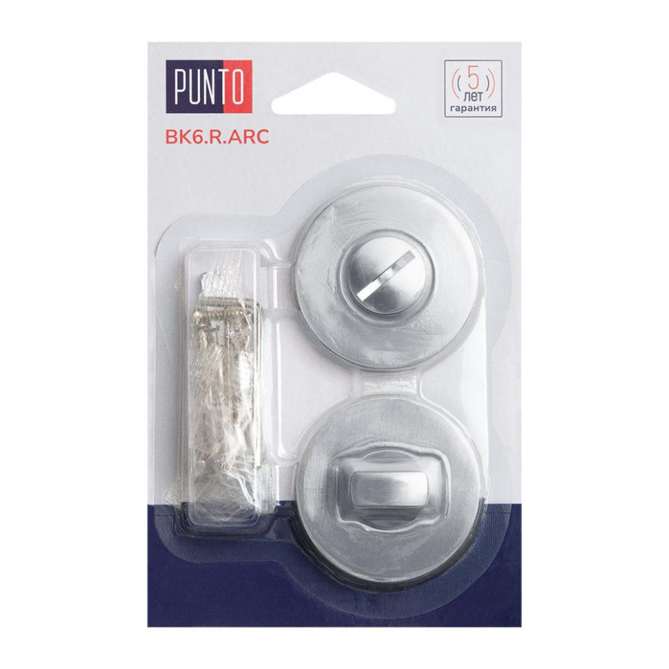 Ручка Punto (Пунто) поворотная BK6.R.ARC.R52 (BK6 ARC) SSC-16 сатин.хром