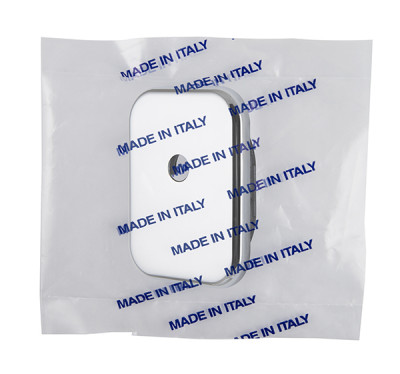 Декоративная Armadillo (Армадилло) Квадратная накладка на цилиндр со штоком BK-DEC SQ (ATC Protector 1) CP-8 Хром