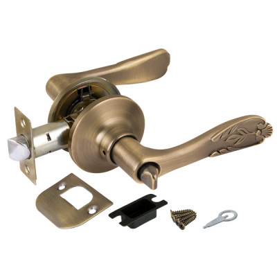 Ручка Punto (Пунто) защелка DK633 MAB-BK (6033 MAB-B) (фик.) мат.бронза