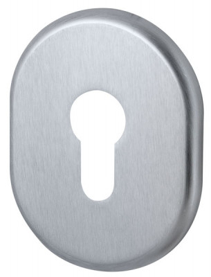 Декоративная накладка Armadillo (Армадилло) на цилиндр ET-DEC (ATC Protector 1) SC-14 Матовый хром