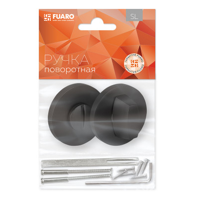 Ручка Fuaro (Фуаро) поворотная BK6.R.SLR52 (BK6 SLR) BL-24 черный
