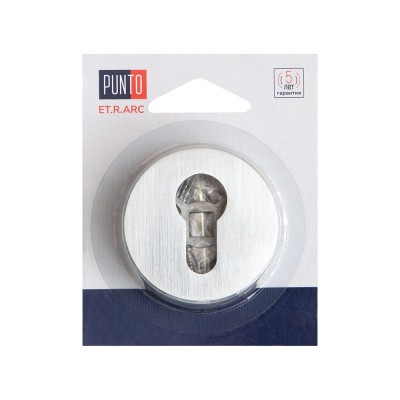 Накладка Punto (Пунто) под цилиндр ET.R.ARC.R52 (ET ARC) SSC-16 сатин.хром