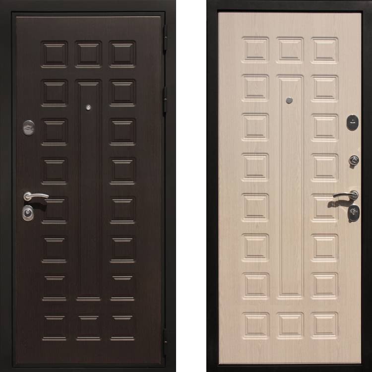 Дверь РЕКС Премиум 3 Беленый дуб