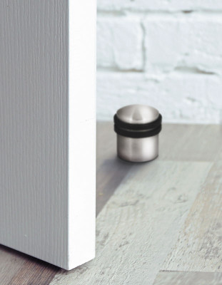 Упор Armadillo (Армадилло) дверной напольный STOPPER/ZA062 (DH062ZA ) SN-3 мат.никель