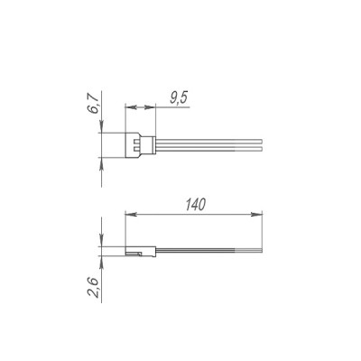 Кабель Armadillo (Армадилло) питания PC.RT01.08