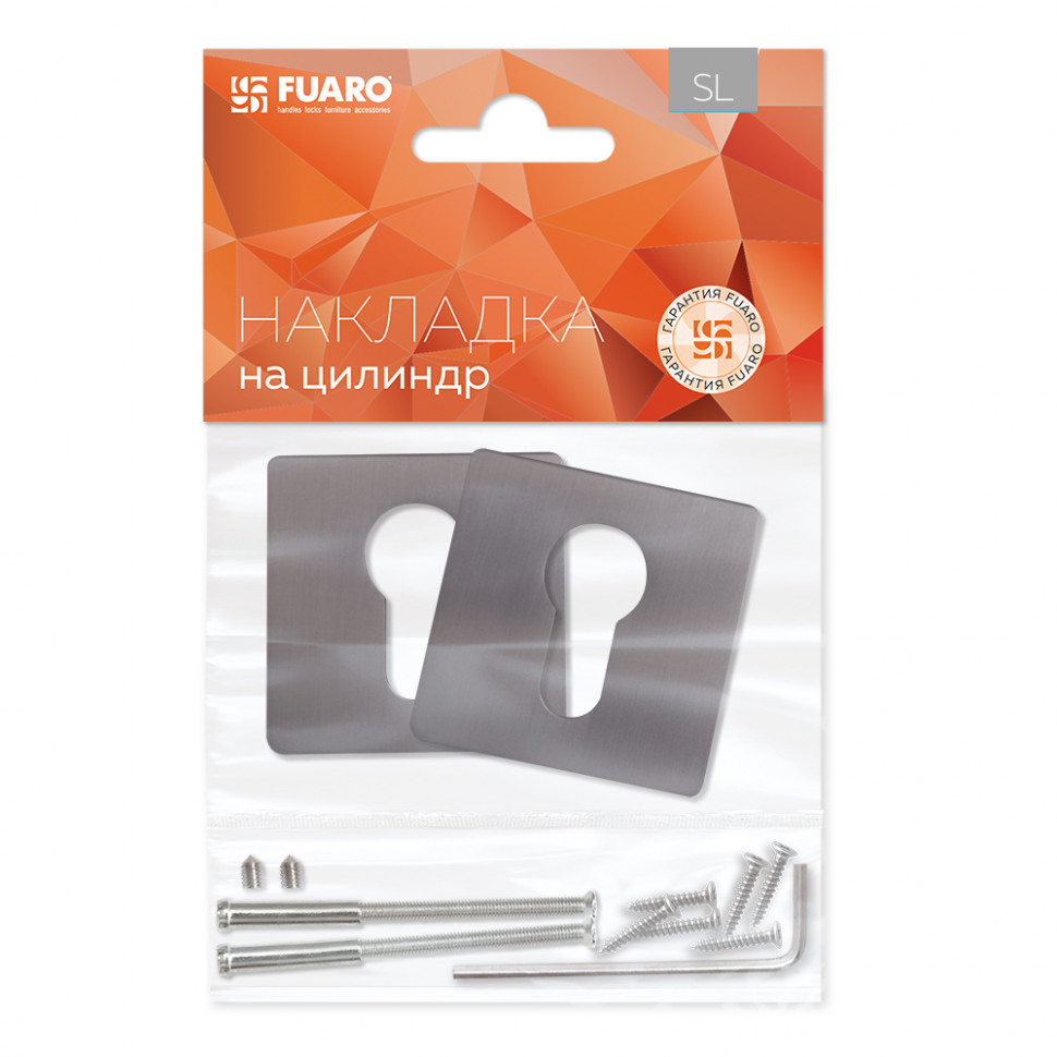 Накладка Fuaro (Фуаро) под цилиндр ET.K.SL52 (ET SL) GR-23 графит