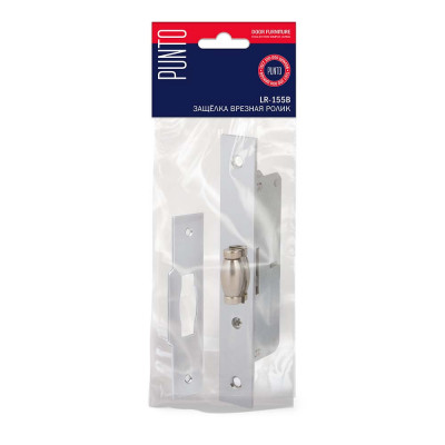 Защелка Punto (Пунто) врезная METLR-155B ролик СP хром