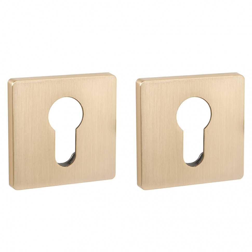 Накладка Fuaro (Фуаро) под цилиндр ET.K.SL52 (ET SL) SSG-39 сатинированное золото